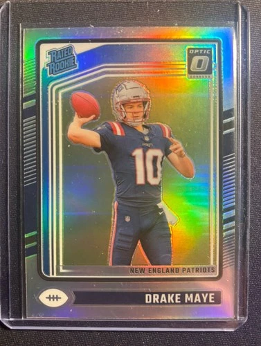 2024 Panini Donruss Optic - Rated Rookie Drake Maye #229 Holo Prizm (RC)