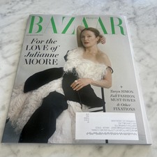 JULIANNE MOORE - BAZAAR MAGAZINE - OCTOBER 2026 - BRAND NEW free shipping 