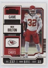 2023 Panini Contenders Season Ticket Retail Nick Bolton #50 0e3x
