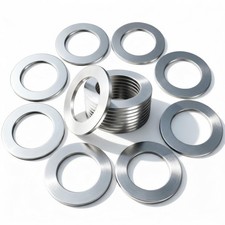 24PCS Dcoecue Oil Drain Plug Gasket Washer, Aluminum M14 Crush 0.85 inches