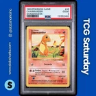 1999 POKEMON BASE SET SHADOWLESS #46/102 CHARMANDER PSA 2