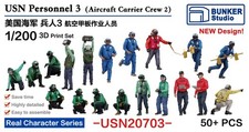 BUNKER USN20703 1/200 Kit stampa 3D 50PCS USN Personale 3