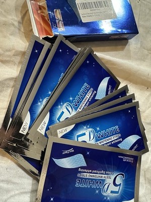 13 - 5D Teeth Whitening Strips Tooth Rapid Bleaching White Strips Teeth White