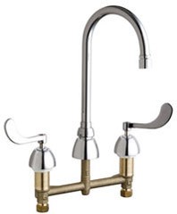Chicago Faucets 786-E2805-5AB Commercial Grade High Arch Kitchen - Chrome