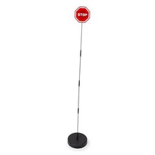 7" Bright Red LED Flashing Stop Sign for Garage - Parking Assistant - 1 Pack