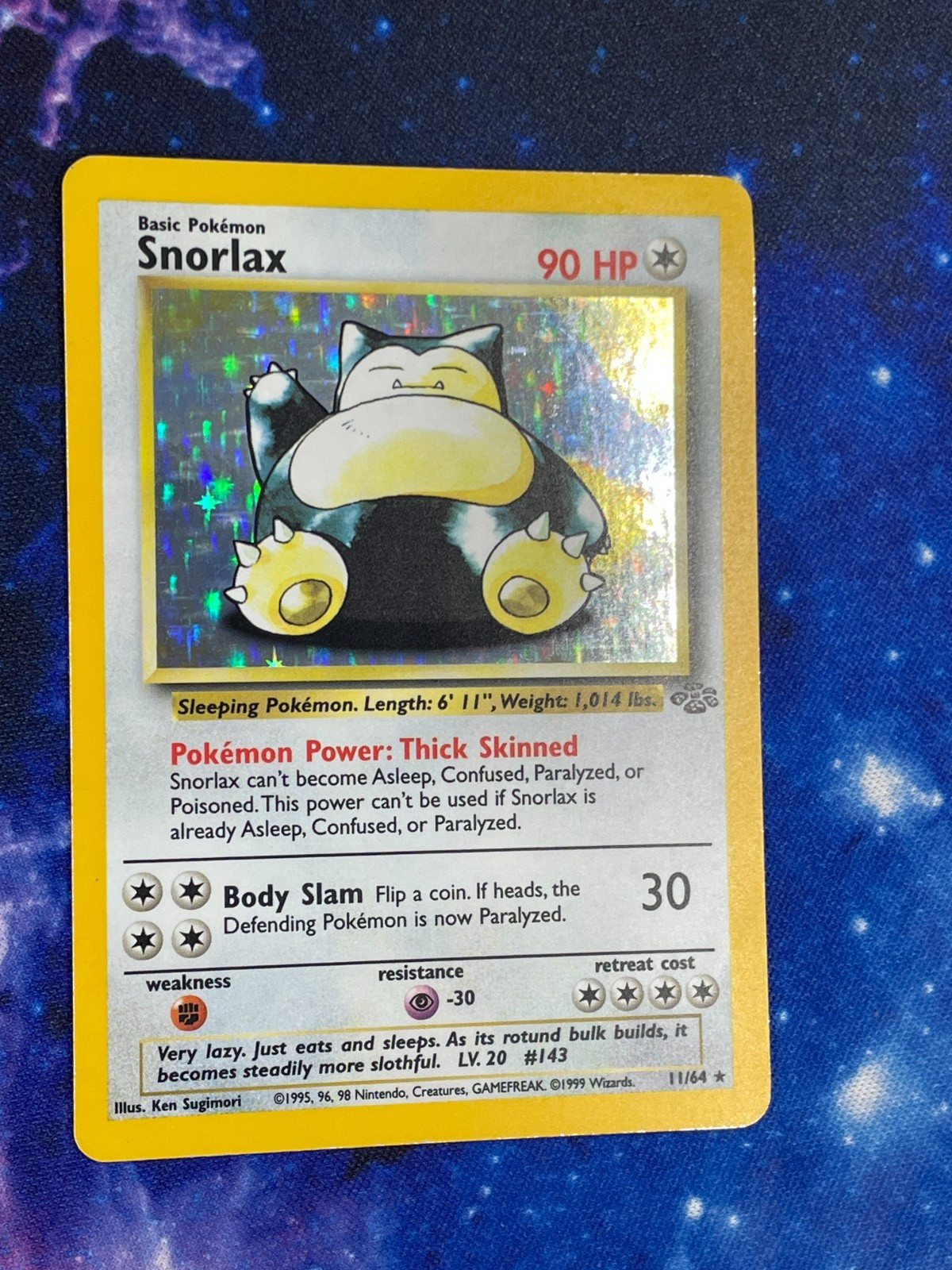 くいしんぼカビゴン SNORLAX HOLO 1999 ポケモンカード CD PROMO 【PSA