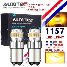 Auxito 2x 1157 Amber 23smd Led Turn Signal Indicator Parking Light Bulbs Bay15d Auxito 2x 1157 Amber 23smd Led Turn Signal Indicator Parking Light Bulbs Bay15d