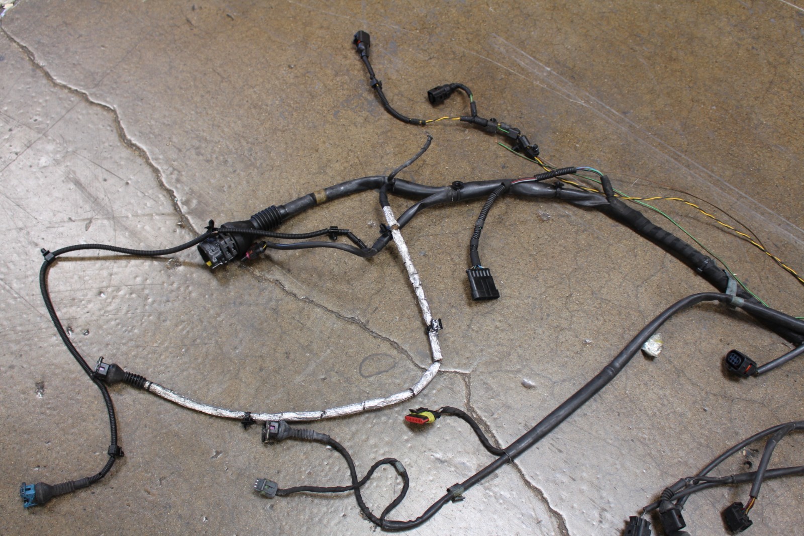 Lamborghini Gallardo Spyder, Main Body Wire Harness, Dmg, Used, P/N 407971140M