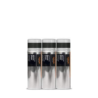 3x Land Rover Epsom Green Sprühlack 300ml Dosen - KFZ Acryl Aerosol