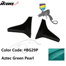 Fits 00-09 Honda S2000 Side Skirts Guard Strakes Splash #BG29P Aztec Green Pearl