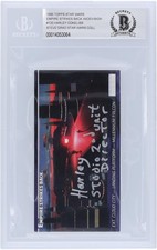 Harley Cokeliss Star Wars Signed '95 Topps Empire Strikes 120 BGS 10 Card w/Insc