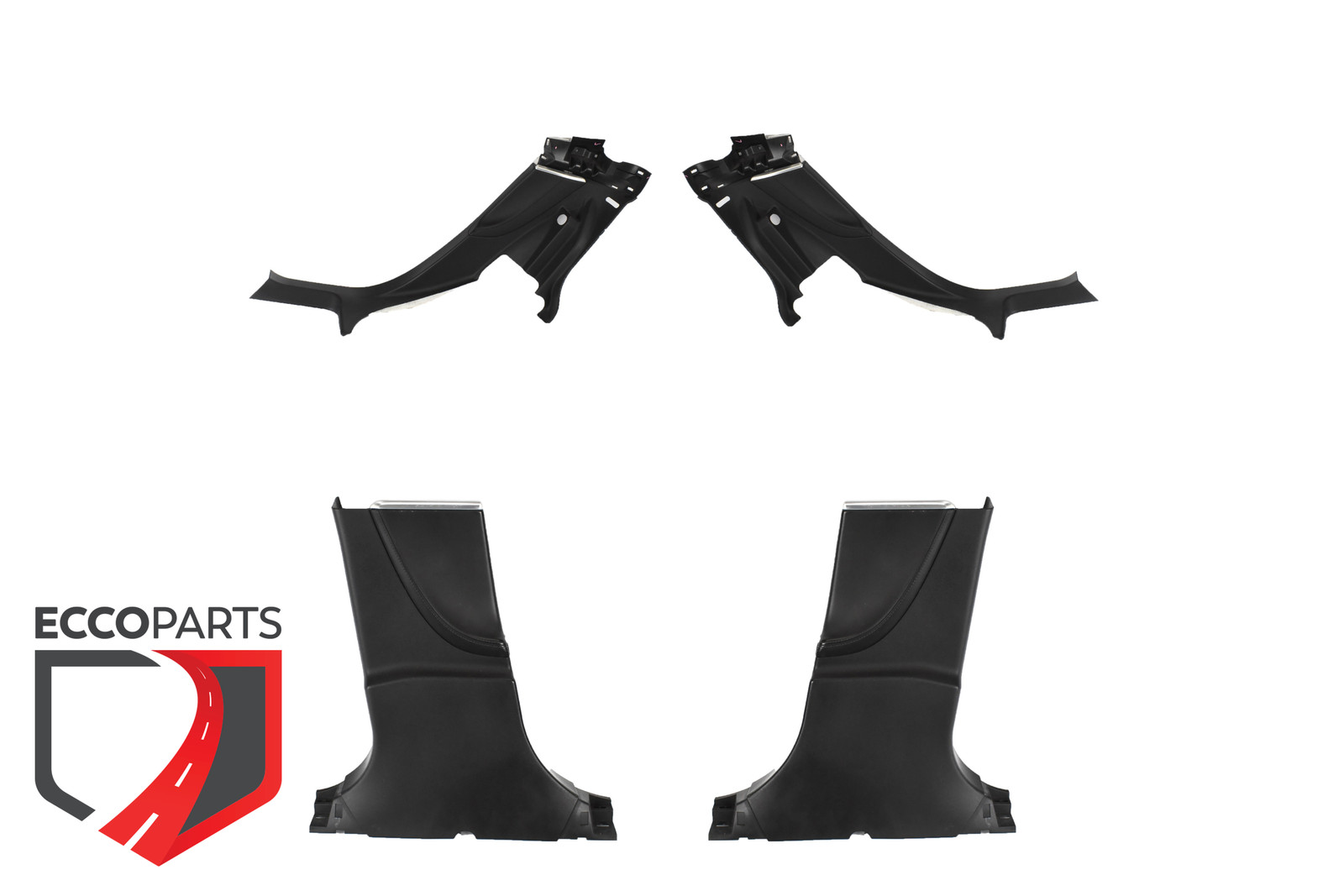 Tesla Model S Rivestimenti in pelle per montanti B C Scudi inferiori
