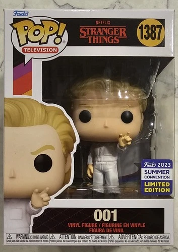 Funko Pop 001 Stranger Things 2023 Summer Convention Limited Edition #1387