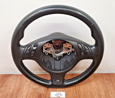  01-06 Oem Bmw E46 M3 E39 M5 M Sport Steering Wheel Leather Black Mt 96k Mi
