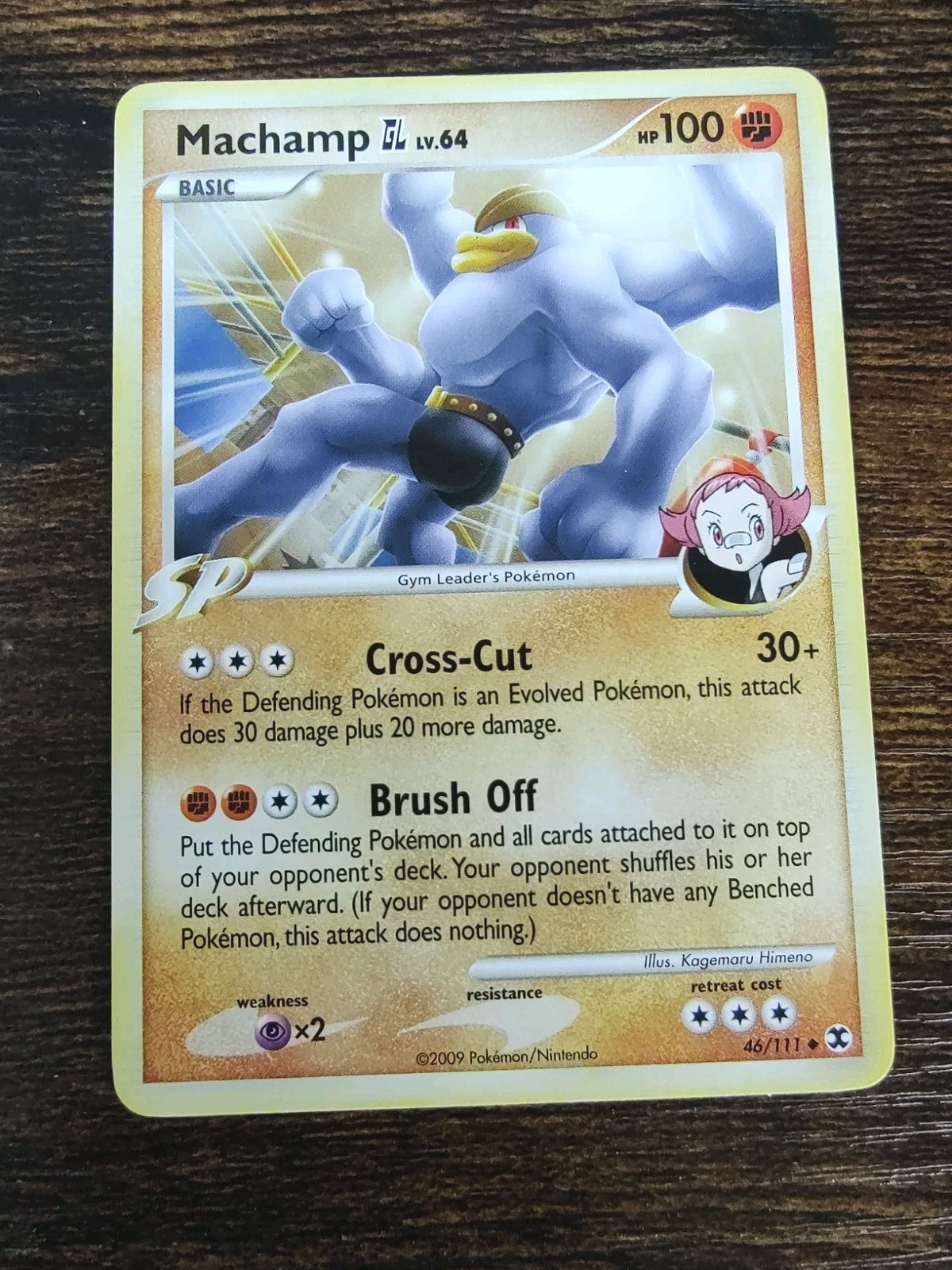 Machamp 46/111 Platinum Rising Rivals Pokemon Card