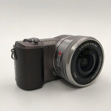 Sony Alpha A5100 Mirrorless Camera Brown  Lens E PZ 16-50mm f/3.5-5.6 OSS