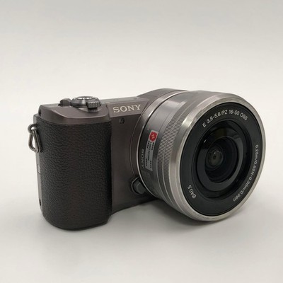 Sony Alpha A5100 Mirrorless Camera Brown Body + Lens E PZ 16-50mm f/3.5-5.6 OSS