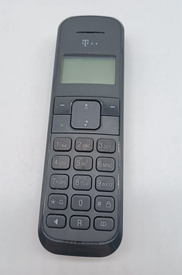 Telekom Sinus C 34 Telefon Handteil DECT Ersatz Mobilgerät Schwarz Abgenutzt