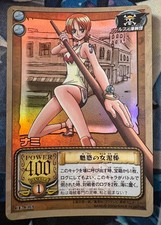 One Piece Carddass Card Game CE-C03 Nami Holo 2002