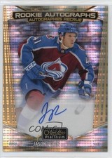 2024-25 O-Pee-Chee Platinum Rookie Seismic Gold 7/25 Jason Polin #R-JP Auto 03h9