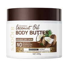 New Sadoer Coconut Oil Body Butter Prevent Dry Skin 200g