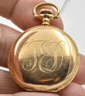 Antique 1905 Elgin 0s - 15j grade 318 - 25 Year Hunting Case Pocket Watch