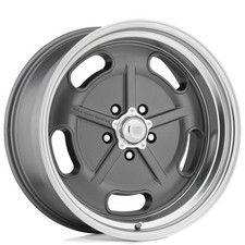 Vn511 Salt Flat American Racing Wheels 17x8 Mag Gray With Dc Lip Rims 4pcs C3