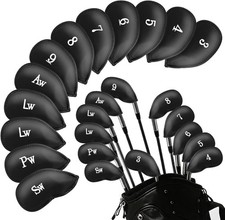 "12Pcs/Pack New Meshy Golf Iron Covers Set Golf Club Head Cover Fit Most Irons "