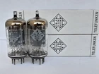 2x ECC83 / 12AX7 TELEFUNKEN tubes - SMOOTH  plates - ECC83 - 1963