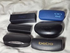 Lot Of 6 Mixed Brand Adults Sunglasses  Eyeglasses Case Hard  Soft