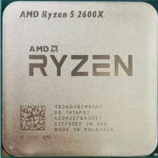 AMD Ryzen 5 2600X AM4 CPU Processor R5 2600X 3.6 GHz 6C 12-Thread 16M Desktop