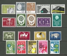Netherlands 1964 MNH PO Fresh Year Set (see below for cat #s)! ('25 SCV $7.75)