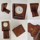 Van Cleef & Arpels Clock / Alarm Clock Travel Clock VCA Wood ? To be revised