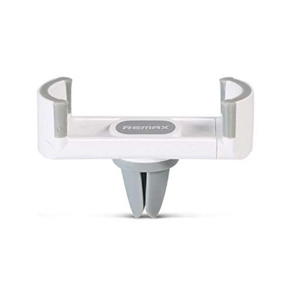 Remax Universal Car Clip Air Vent Holder In White Grey For All Mobile Phone - Image 3 of 4