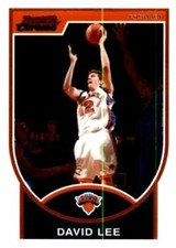  2007-08 Bowman Chrome #108 David Lee New York Knicks