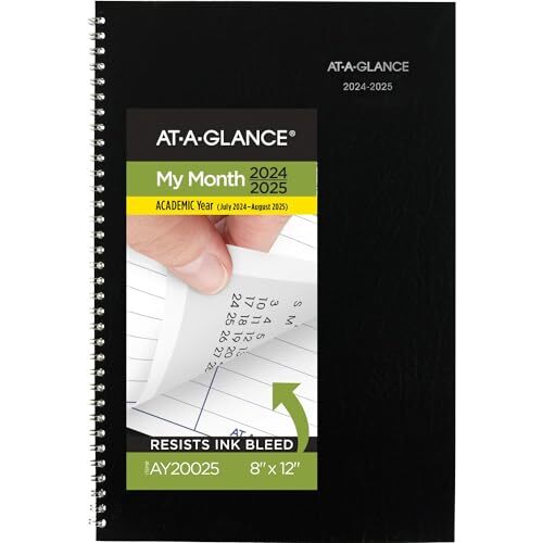 2024-2025 Academic Monthly Planner 8x8.5x12 New Edition-image