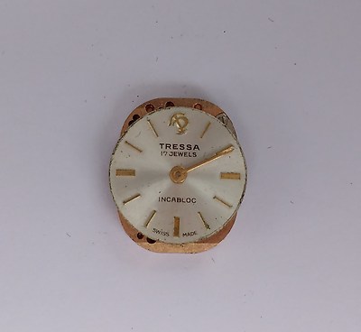 Tressa Watch Movement Doesn'T Running Woman 17 Jewels Swiss