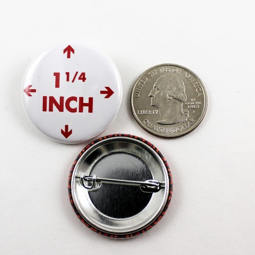 Alien Is Beautiful - 1 1/4 Inch Pinback Button - x-files sci-fi grey pop culture - Picture 2 of 2