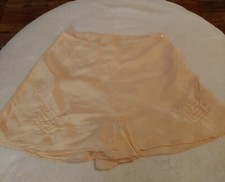 Vintage 1930's 1940's Rayon Crepe Peach Tap Panties Lingerie Rare Size S/M E