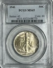 1941  Walking Liberty Half Dollar PCGS MS65