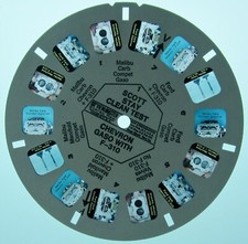 Scott Stay Clean Test Chevron Gasoline 1970 View-Master 3-D Advertising Reel