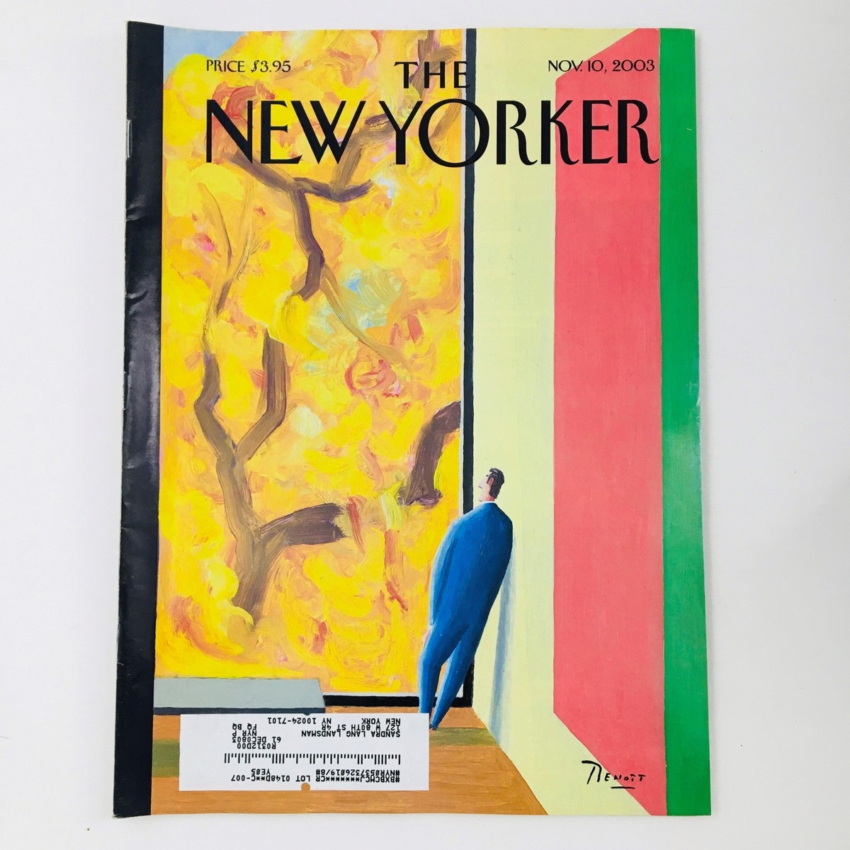 The New Yorker Magazine November 10 2003 A Pretty Picture by