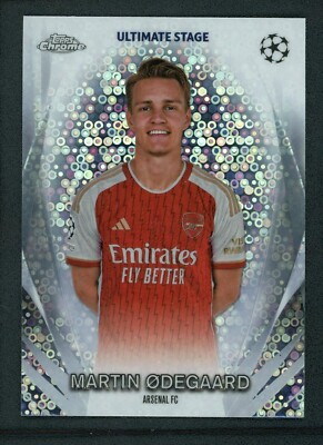 2024 MARTIN ODEGAARD TOPPS CHROME ULTIMATE STAGE UEFA 2024 MARTIN ODEGAARD TOPPS CHROME ULTIMATE STAGE UEFA