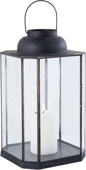 Lanterna da Esterno Palermo DecHome 50cm Acciaio Antracite Prezzo
