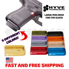 Hyve Technologies Colored Anodized Aluminum Large Mag Base for Glock