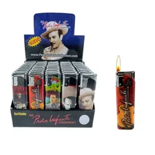 50 PACK Refillable Cigarette Lighters Pedro Infante Image - Wholesale