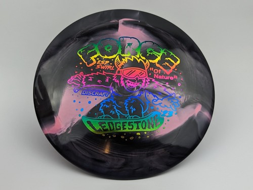 DISCRAFT LEDGESTONE ESP SWIRL FORCE | CHOOSE COLOR/WEIGHT | Disc Golf Disc - Picture 3 of 11