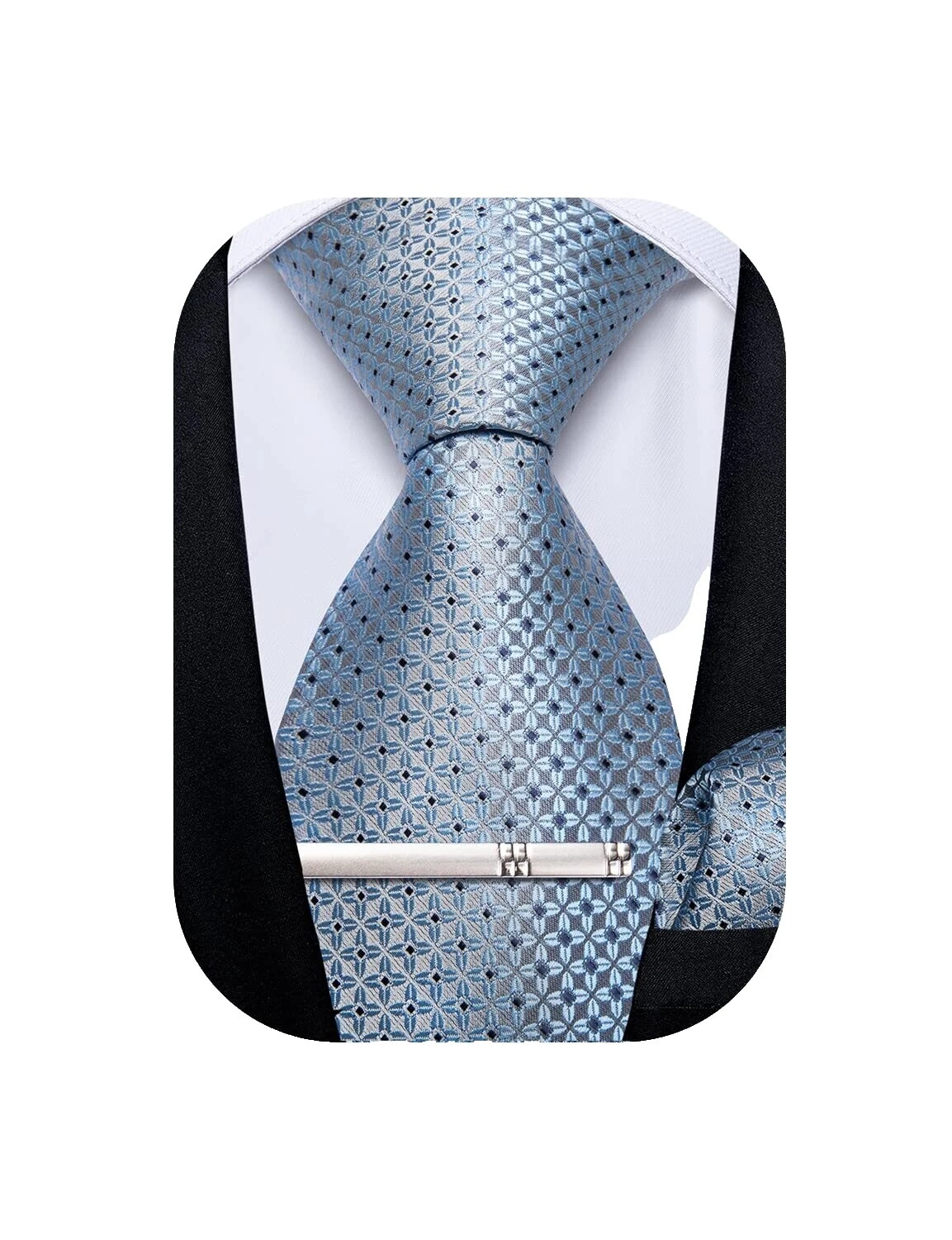 Lazos geométrica de flores para hombres