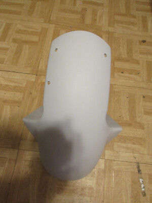 KAWASAKI 03-04 ZX6R 03 Z1000 06 Z750S OEM FRONT FENDER SILVER P/N