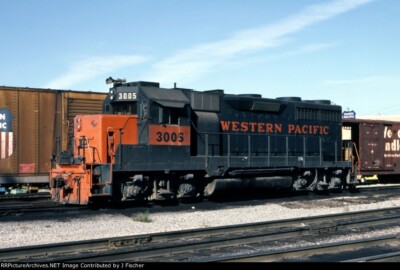 N Scale Atlas GP35 Custom Western Pacific New Image WP 3005 Locomotive Detailed